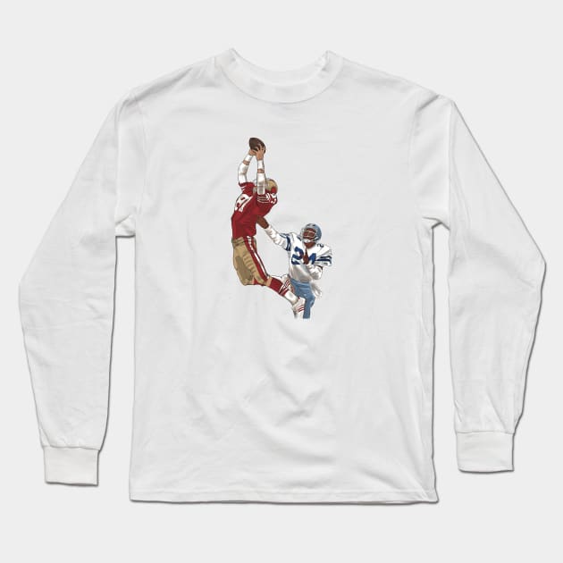 Dwight Clark Long Sleeve T-Shirt by SickSticksCo